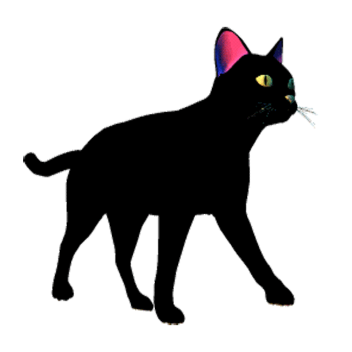 free animated clipart of cats - photo #35